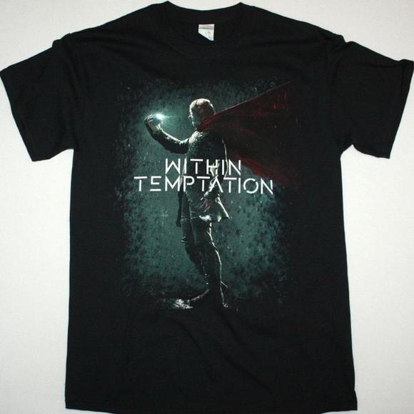 Within Temptation Resist New Black T-Shirt - Picture 1 of 4